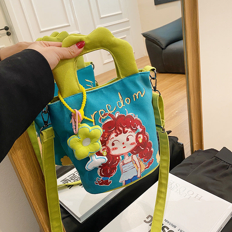 Plush handbag in the cheeky children's motif Stornfield