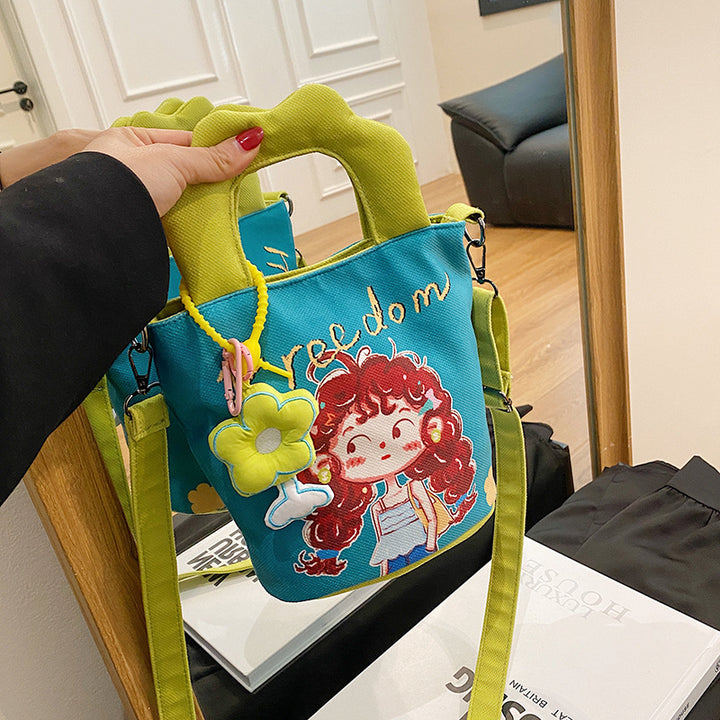 Plush handbag in the cheeky children's motif Stornfield
