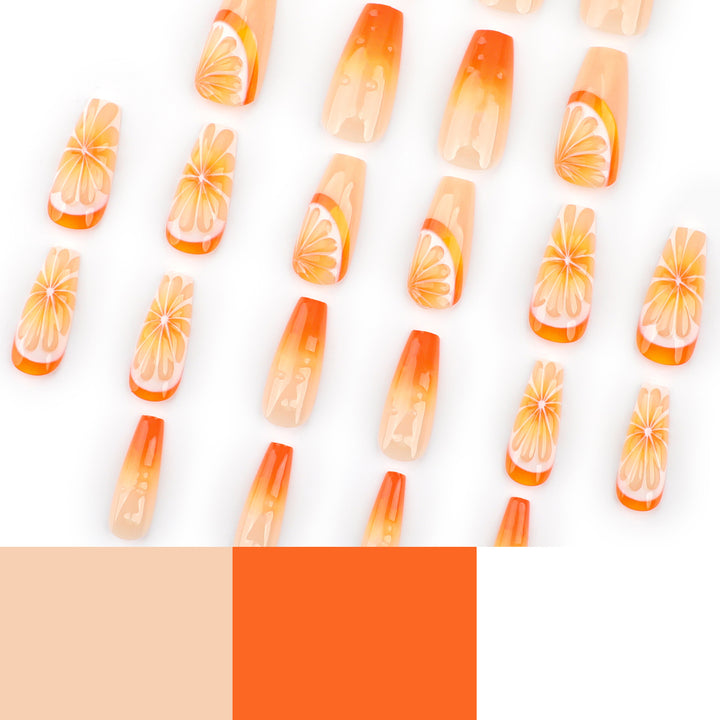 Artful Nail Extensions in Fruit Design Stornfield