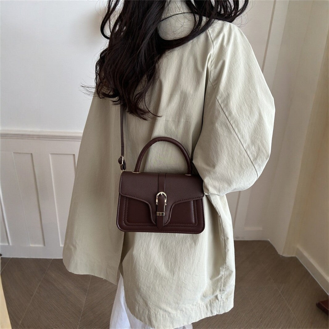 Structured Handheld Tote Bag