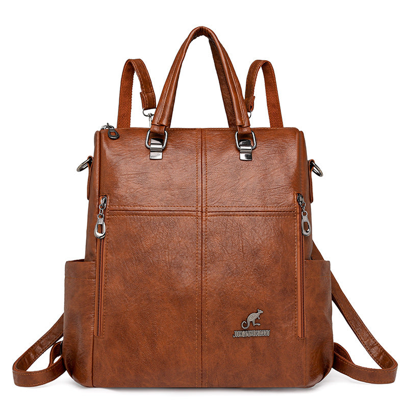 Multi-Functional Faux Leather Handbag Stornfield