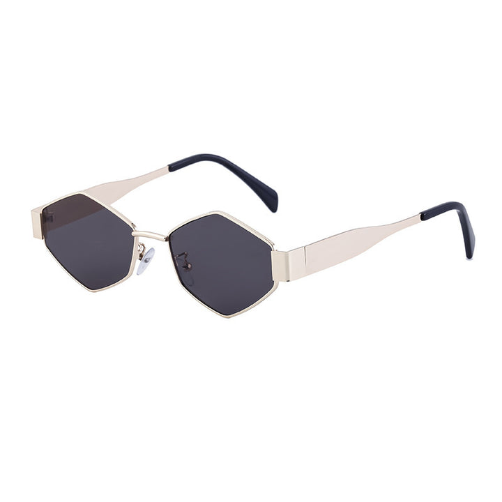 Women's geometric sunglasses with modern frame Stornfield