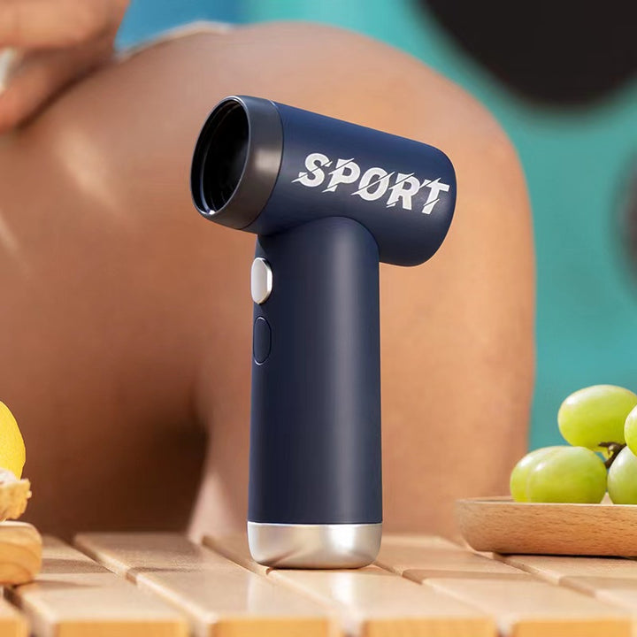 Women's portable sports fan with ergonomic handle Stornfield