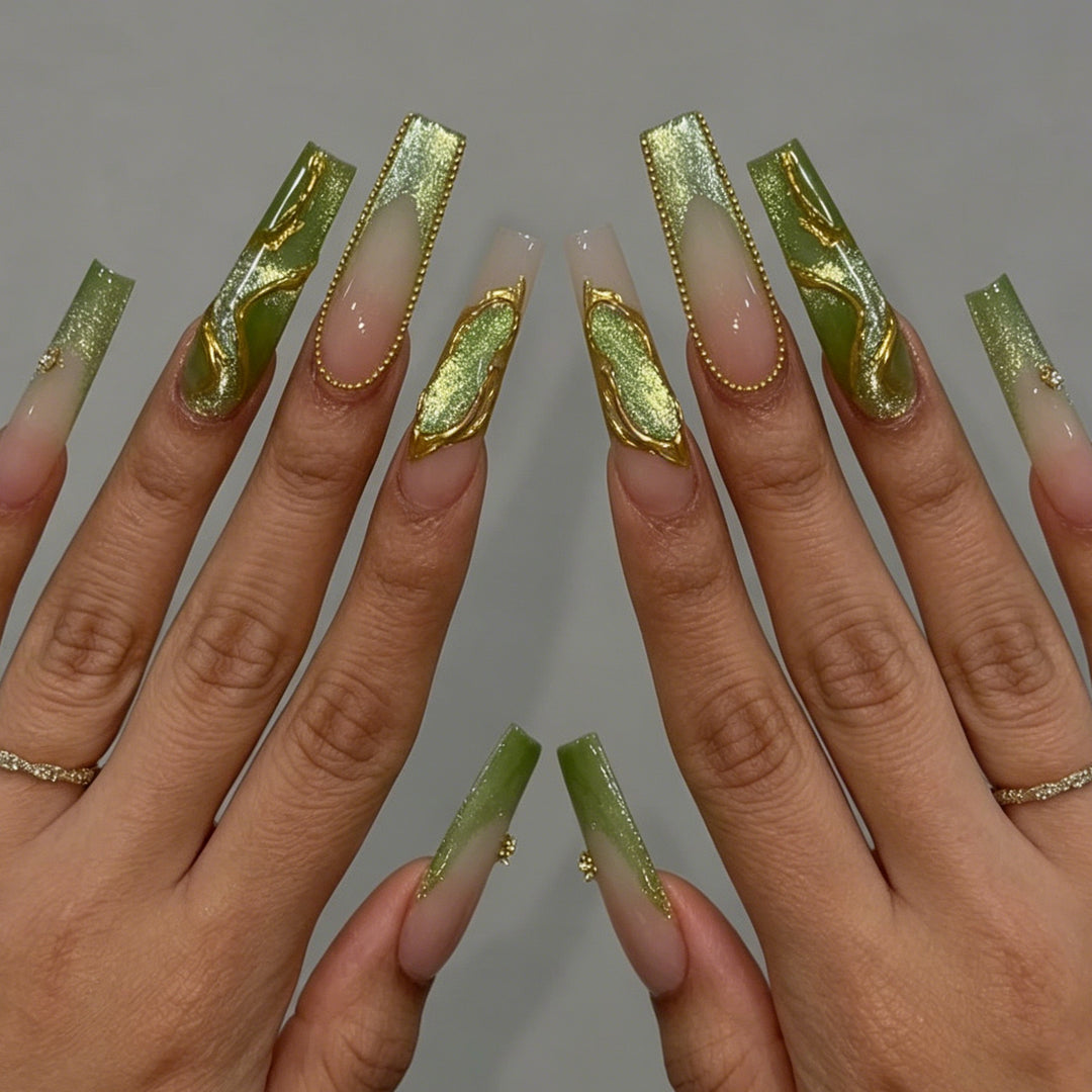 Artistic Acrylic Nail Design Stornfield