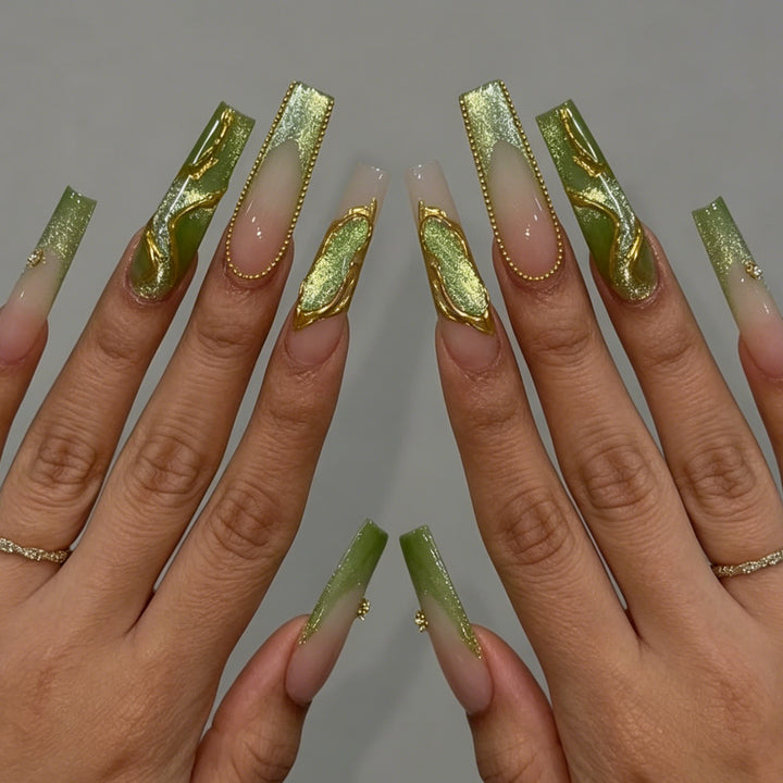 Artistic Acrylic Nail Design Stornfield