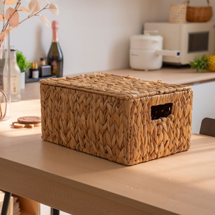 Handwoven Natural Storage Basket Stornfield
