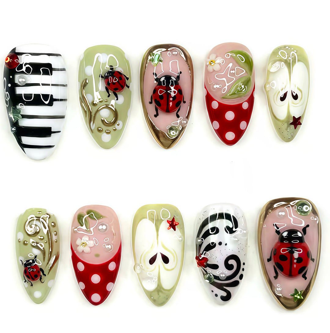 Artistic Themed Nail Art Set