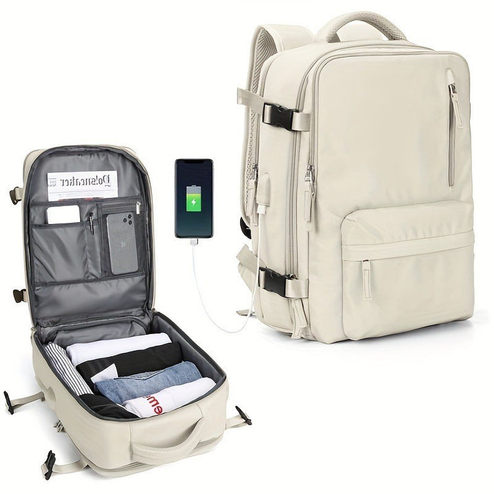 Multifunctional Travel Backpack with Insulated Laptop Compartment Stornfield