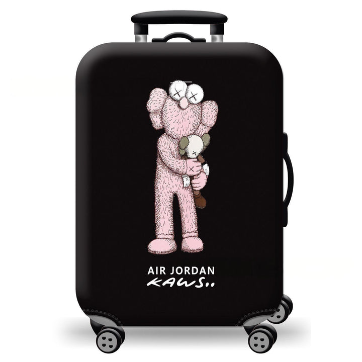 Unisex hard-shell suitcase with playful cat design Stornfield