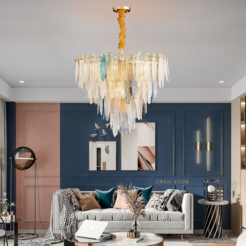 Elegantly Detailed Crystal Chandelier