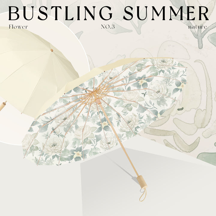 Ladies Folding Umbrella with Playful Animal Design Stornfield
