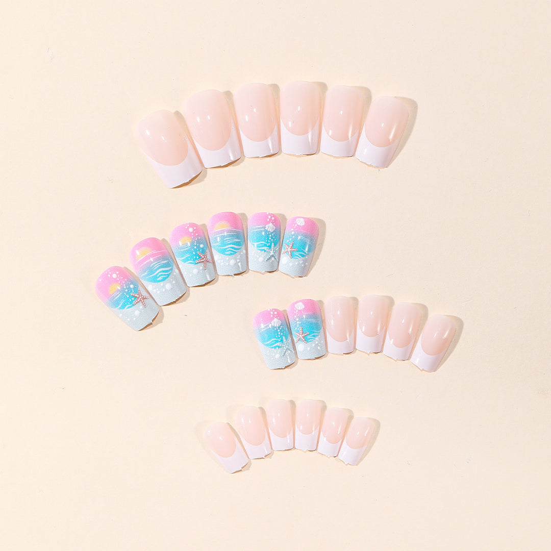 Ocean-Inspired 3D Nail Art Kit Stornfield