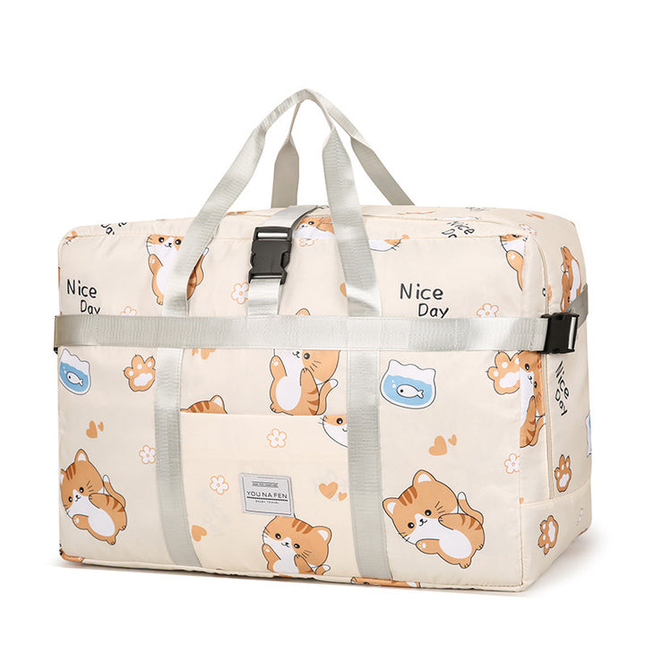 Fun Cartoon-Themed Travel Duffle Bag