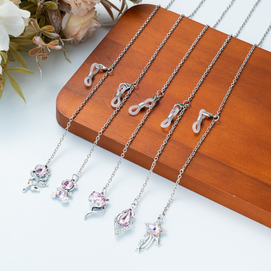 Floral Charm Eyewear Chain Stornfield