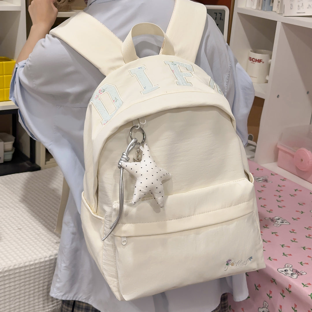 Stylish Casual Backpack with Star Charm Stornfield
