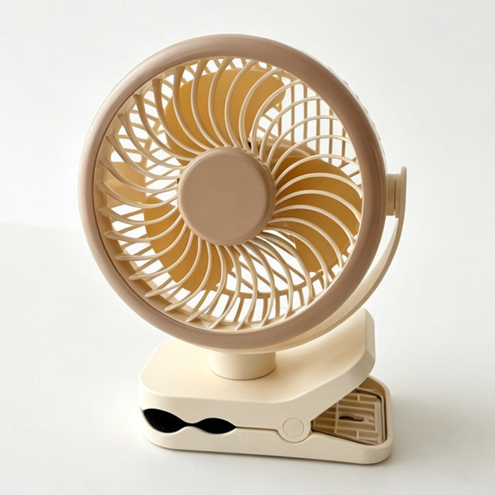 Unisex Portable Clip Fan with Flexible Tilt Mechanism Stornfield