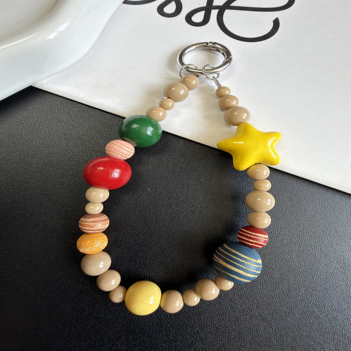 Colorful Beaded Keychain Holder Stornfield 1790134999