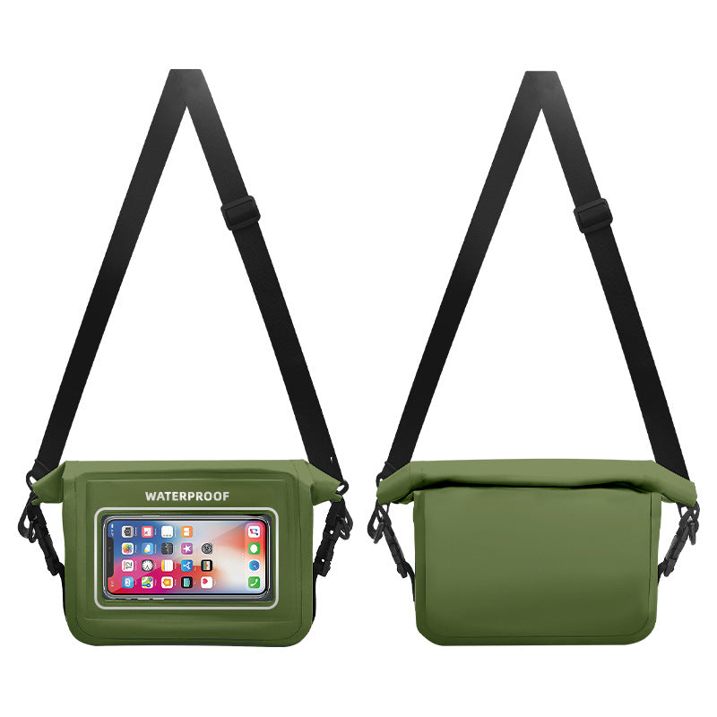 Waterproof shoulder bag with practical viewing window Stornfield