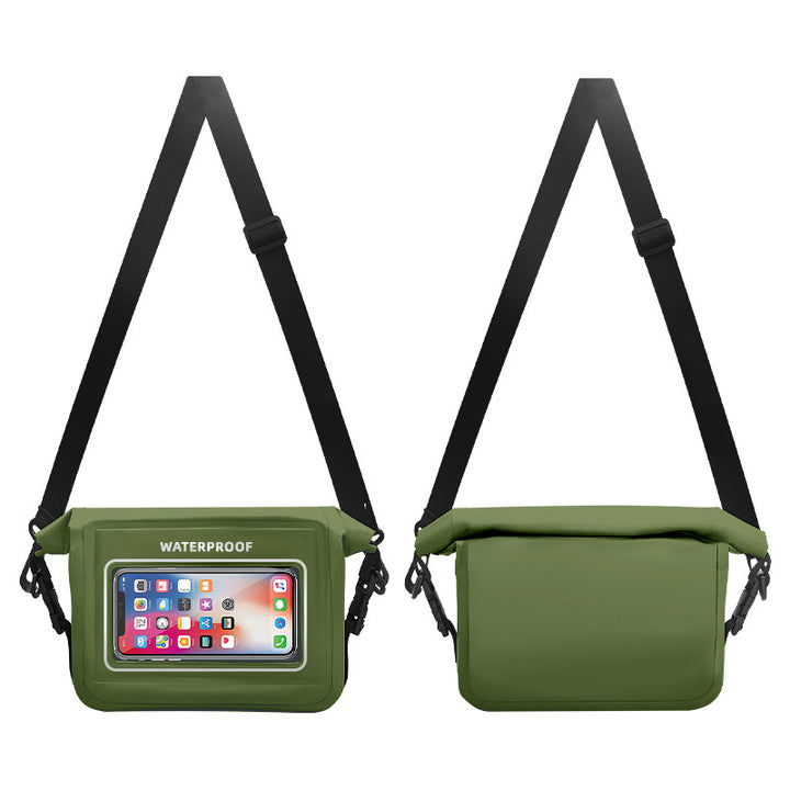 Waterproof shoulder bag with practical viewing window Stornfield