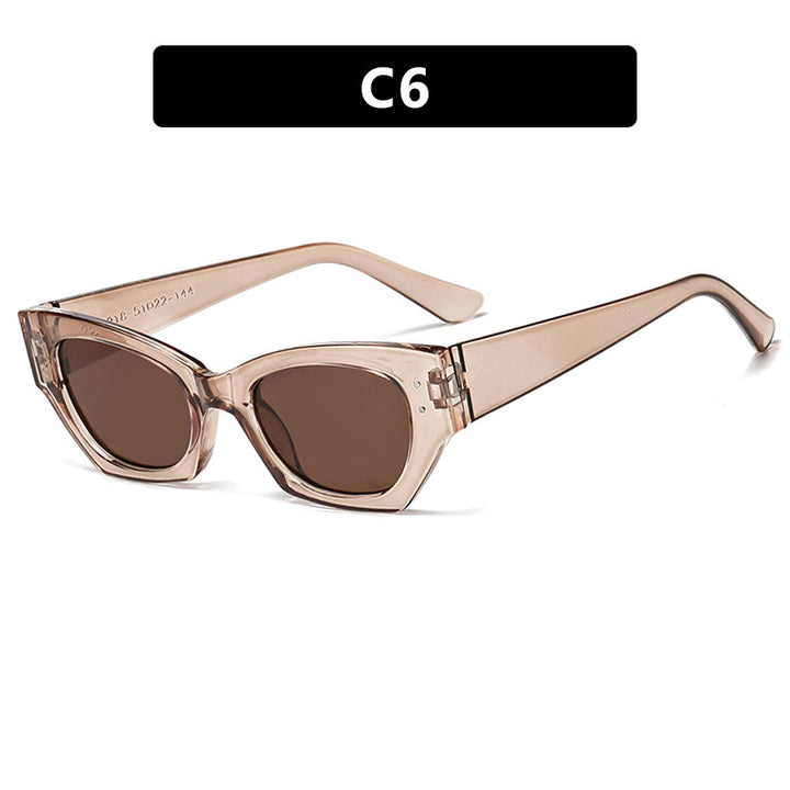 Women's trendy Cat-Eye sunglasses with elegant plastic frame Stornfield