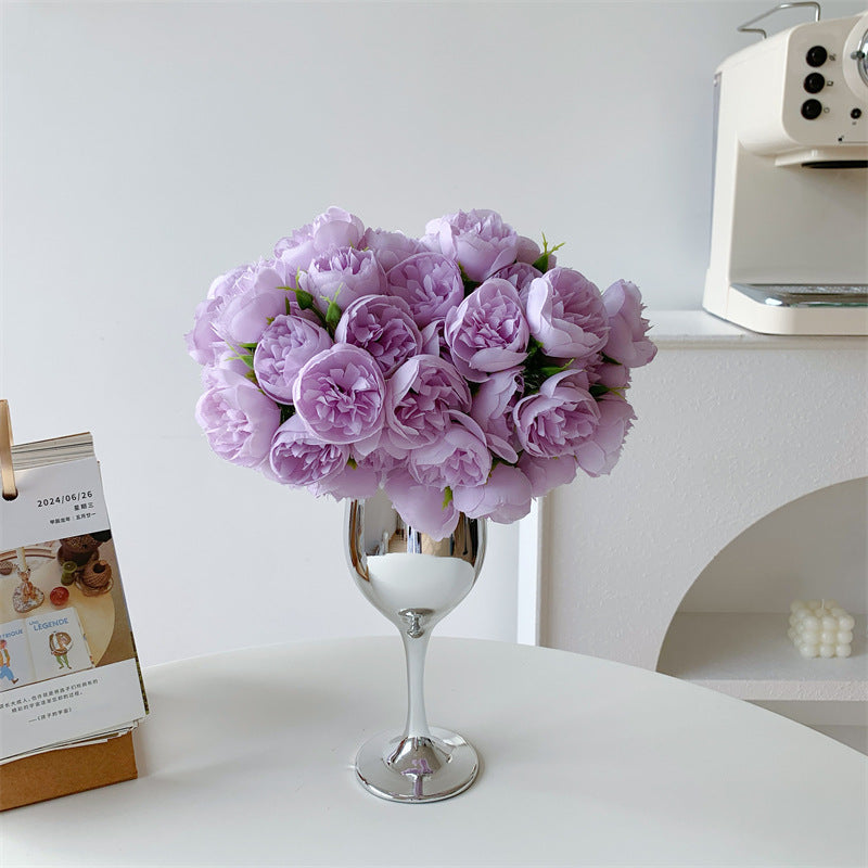 Faux Tulip Floral Bouquet