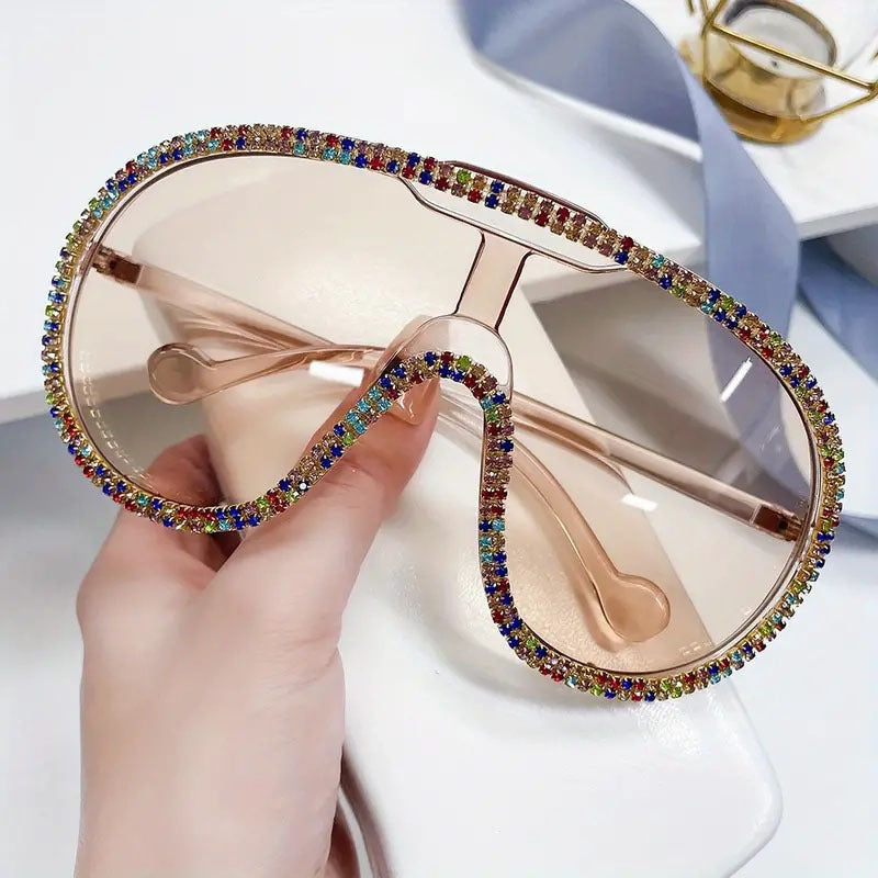 Women's extravagant sunglasses with sparkling frame Stornfield