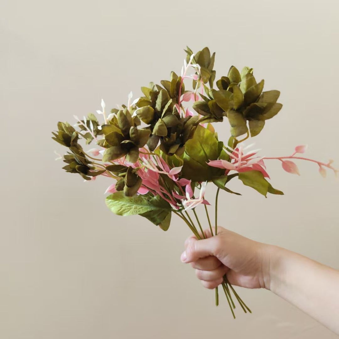 Lifelike Succulent Flower Stem