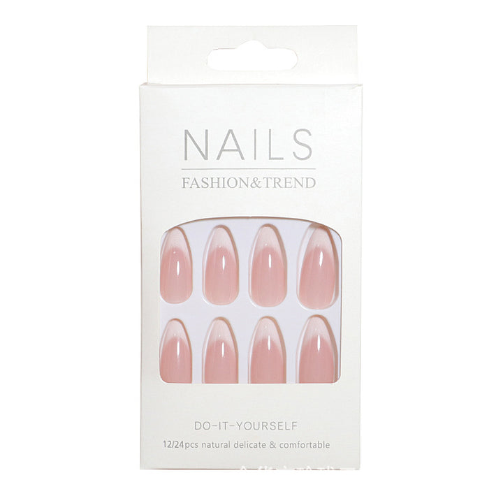 Elegant Almond-Shaped Press-On Nail Tips Stornfield
