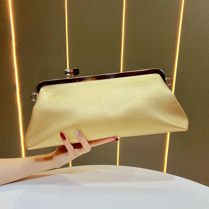 Stylish Satin Evening Clutch