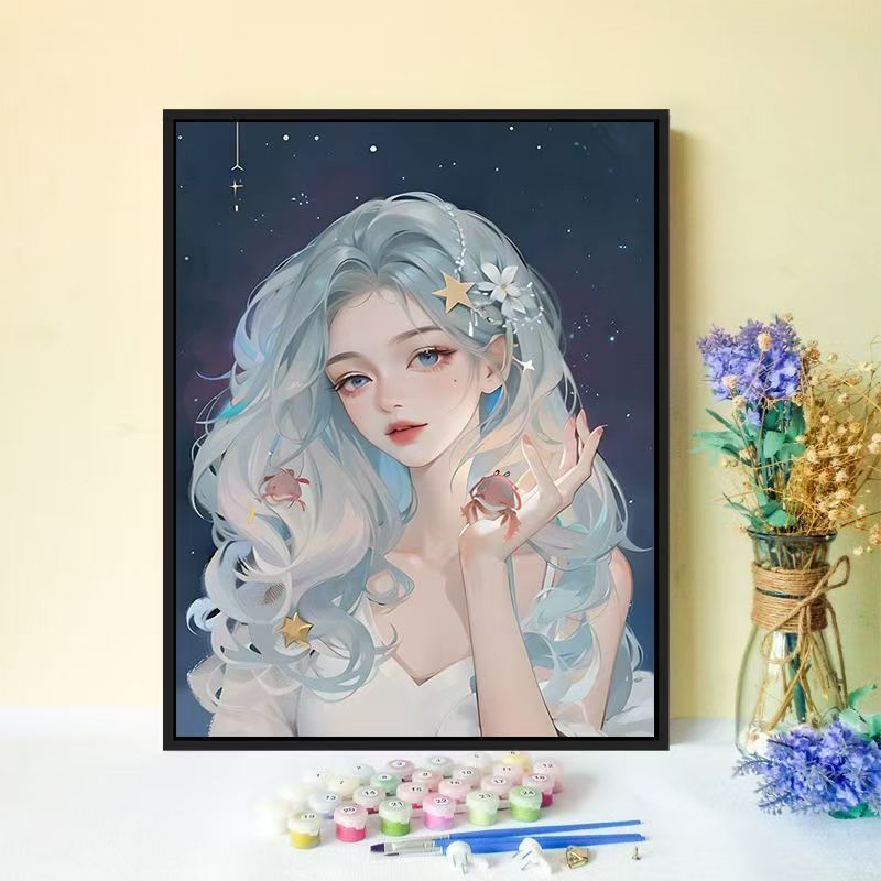 Enchanted Dreamy Portrait Canvas Art Stornfield
