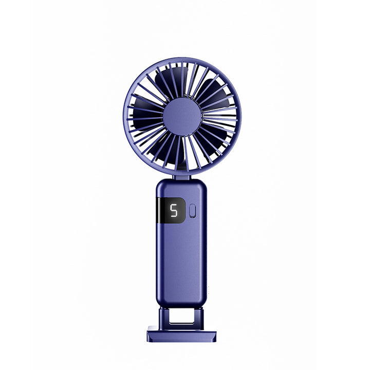 Portable USB Fan with Digital Speed Display Stornfield