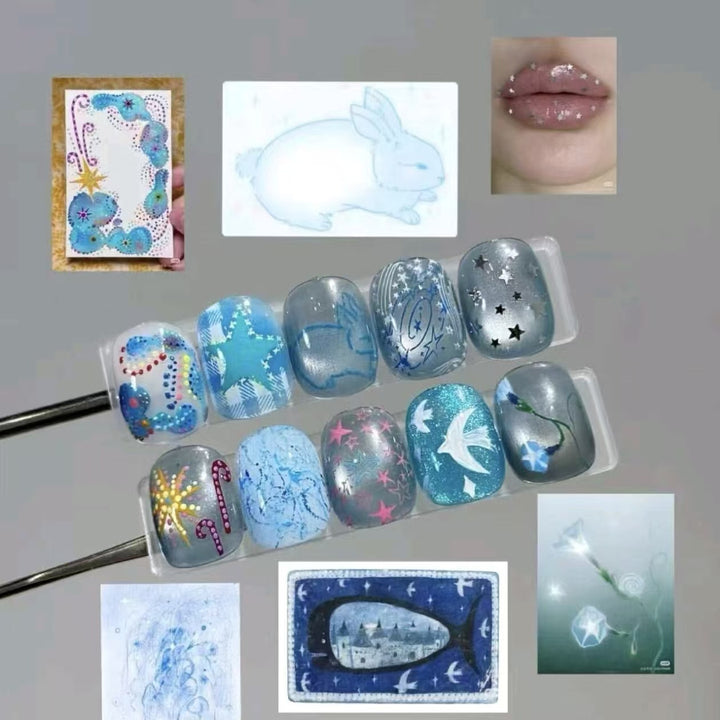 Artistic Press-On Nail Designs Stornfield