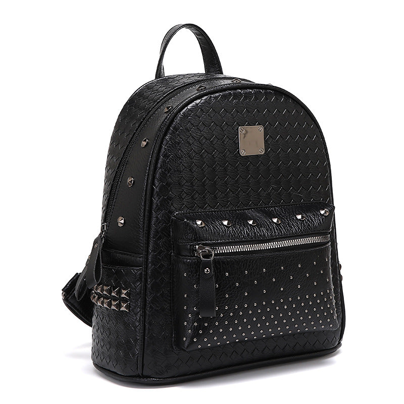 Studded Leather Backpack Stornfield