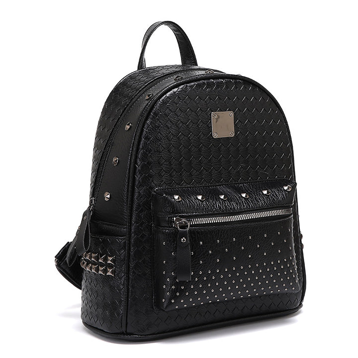 Studded Leather Backpack Stornfield