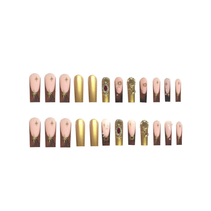 Artistic Luxury Press-On Nails Stornfield