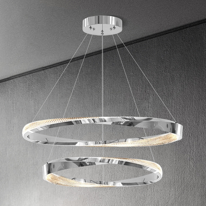 Modern Suspension Ring Chandelier