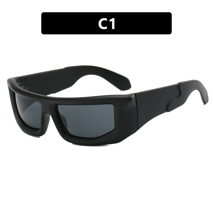 Women's sporty sunglasses with wide frame and polarized lenses Stornfield