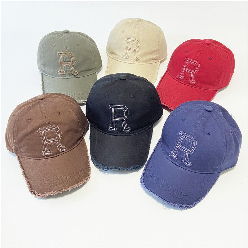 Women's Distressed Embroidered Baseball Cap Stornfield