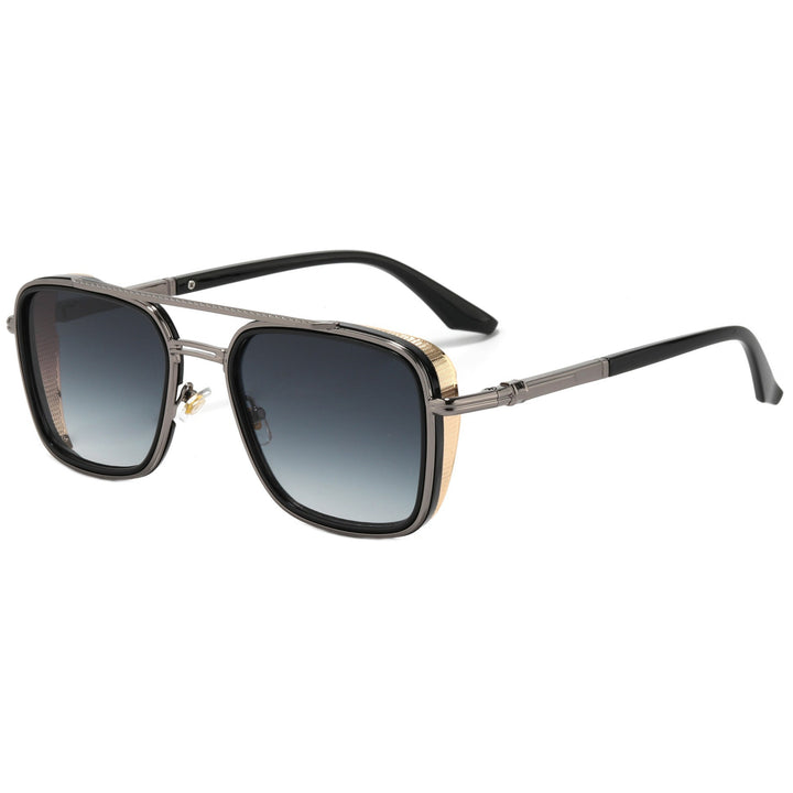 Ladies fashionable oversized sunglasses with luxurious accents Stornfield