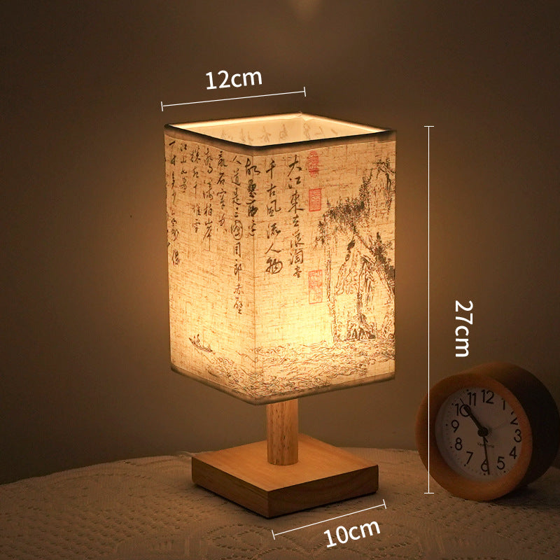 Contemporary Asian-Inspired Table Lamp