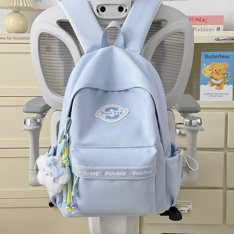 Mini Backpack with Cute Plush Charm Stornfield