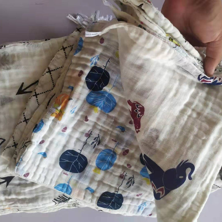 Soft Cotton Multi-Printed Baby Blanket Stornfield