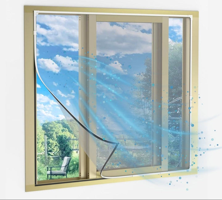 Magnetic Mesh Window Screen Stornfield