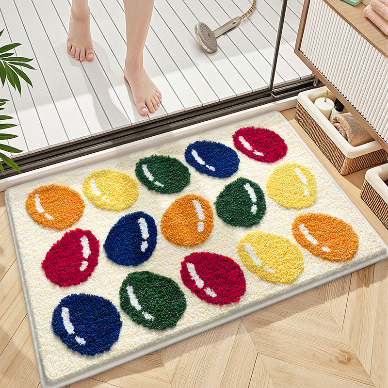 Plush Textured Bath Mat Stornfield