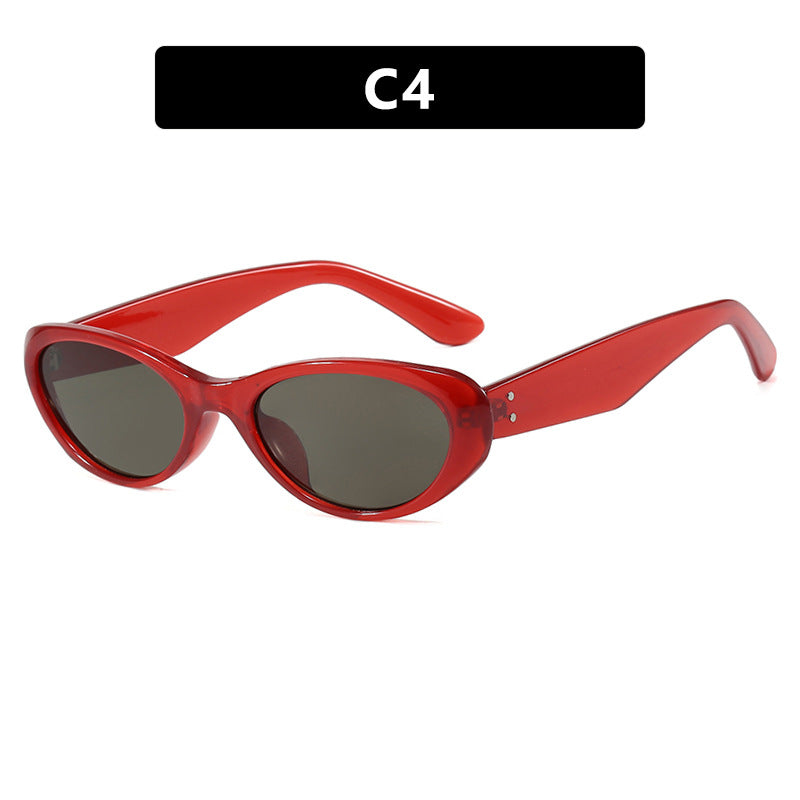 Women's fashionable Cat-Eye sunglasses with high-quality plastic frame and UV protection Stornfield