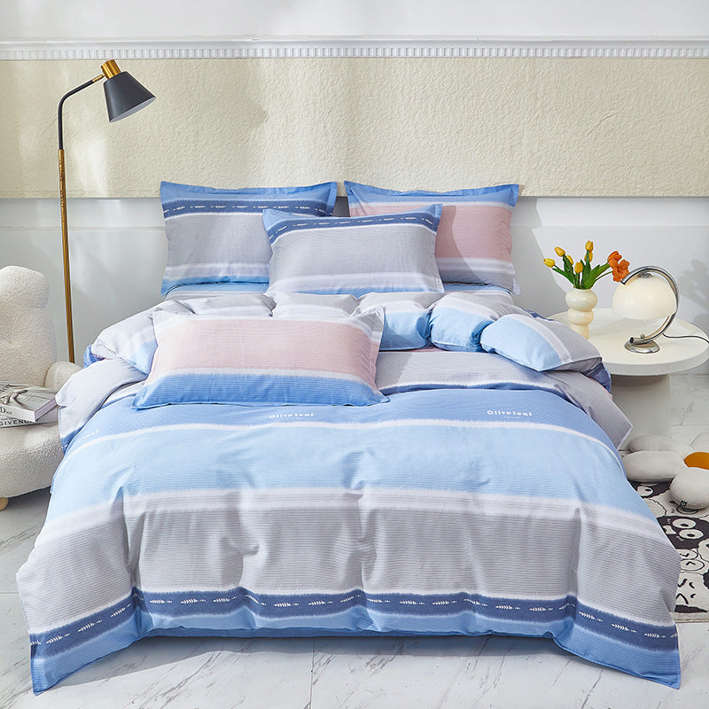 Cozy Heart Pattern Bedding Set