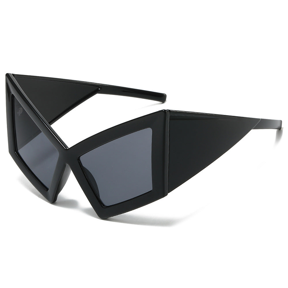 Futuristic Geometric Shield Sunglasses Stornfield
