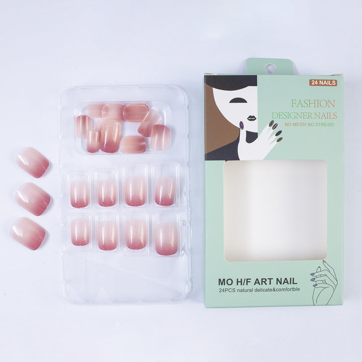 Elegant and high-gloss artificial nails with ombre effect Stornfield