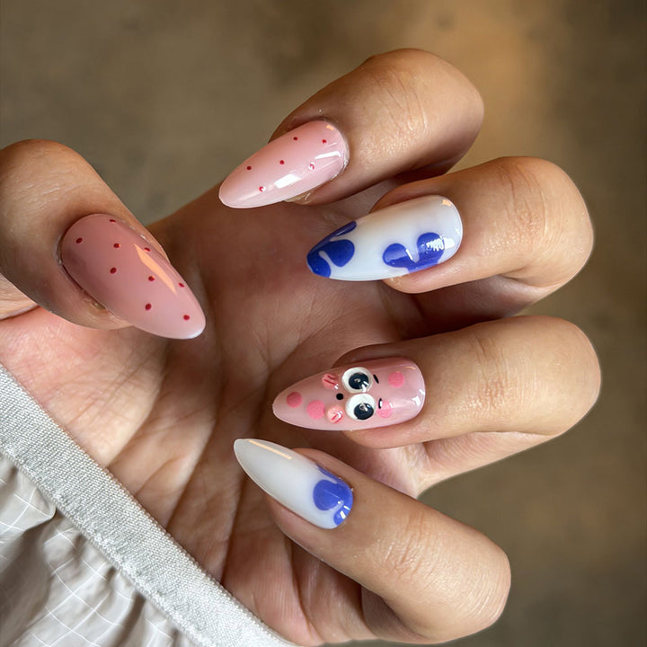 Whimsical Cartoon Press-On Nail Set Stornfield