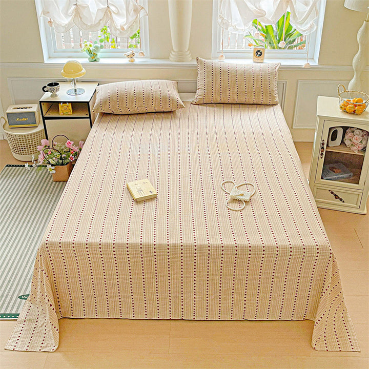Cartoon-Themed Fitted Bed Sheet Set